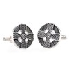 MRCUFF Celtic Cross Irish Ireland Cufflinks Pair in a Presentation