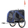 Aosom Dog Bike Trailer Pet Cart Bicycle Wagon Cargo Carrier