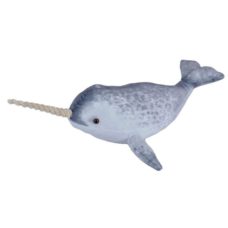 Wild Republic Narwhal Plush, Stuffed Animal, Plush Toy, Gifts for