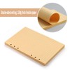 6 Pack A5 Refill Paper, 6 Hole Kraft Paper, Lined,