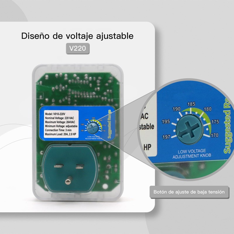 BSEED Enchufe de Aparato Electrodoméstico Protectores Contra Sobretensiones Tensión Salida