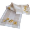 Table Runner – 40 x 140 cm Ecru x Beige/Colourful