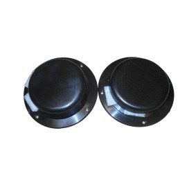 CAMCO (2 PACK) Camco 40405 Attic Vent Assembly Round Black RV/Camper/Moto