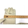 Unbranded D3-A Khaki Leather Rappelling Work Gloves, size 5 NEW