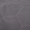 Waterproof Mattress Protector Dark Grey Anti Slip Honeycomb Large Size