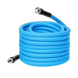 Garden Hose 50ft, Non-Expanding Heavy Duty Water Hose with 3/4" Fittings, 500 PSI, Lightweight, Leak-Proof, Kink-Free,Sturdy, Flexible, Water Pipe for Outdoor Yard Lawn Car
