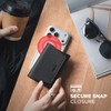 VULKIT Credit Card Holder for Women with Clear ID Window