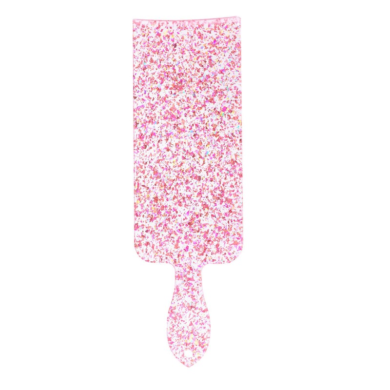Simply Hair Pink Glitter Balayage Long Highlighting Board with Curved
