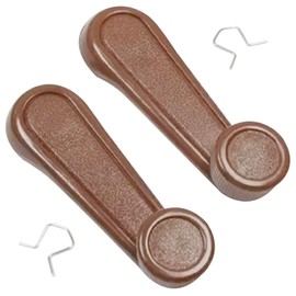 Lcyolada Window Crank Handle,Textured Brown,Compatible with 1973-2017 Toyota Tundra Yaris Matrix Tacoma Corolla Camry Sienna T100 Previa 4Runner MR2 Pickup