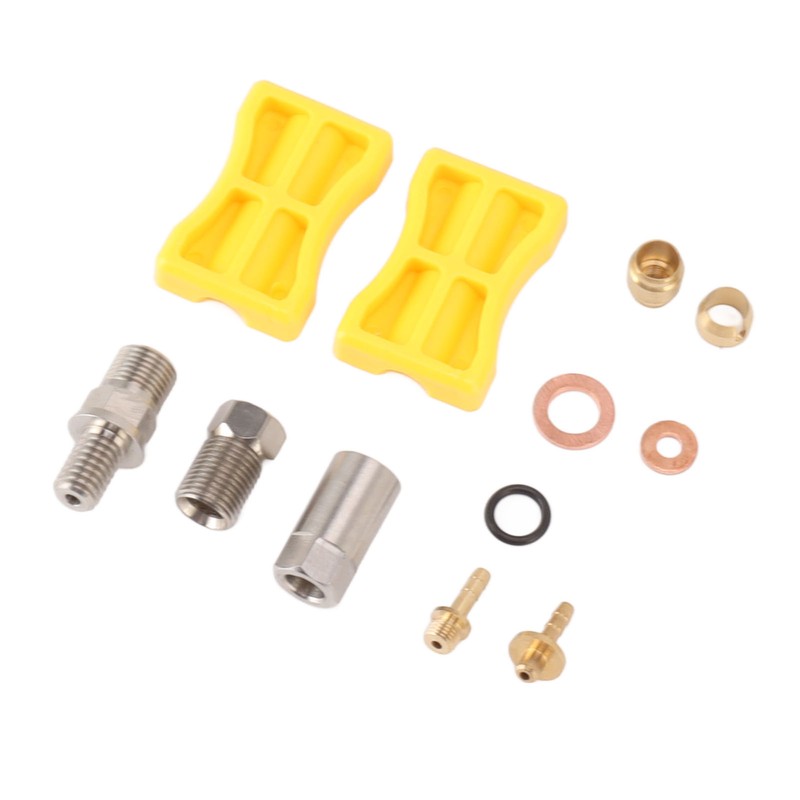 Bike Brake Hose Connector Aluminum Alloy Hydraulic Brake Hose Straight