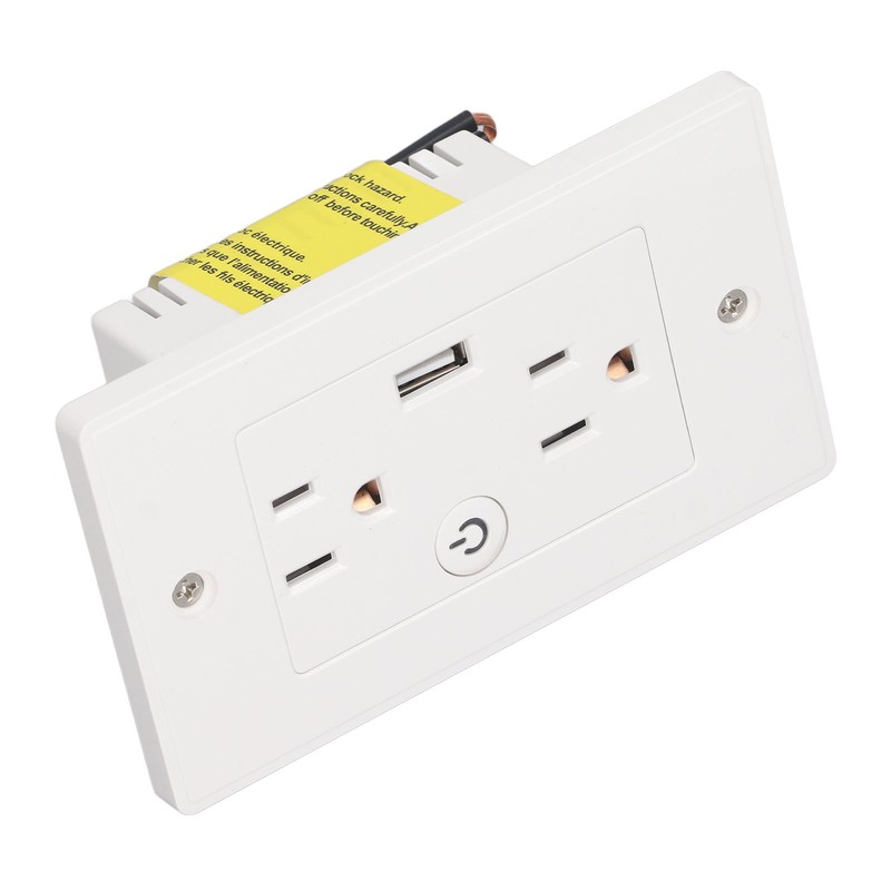 Smart Wall Outlet USB Voice Control Multifunctional WiFi Wall Socket