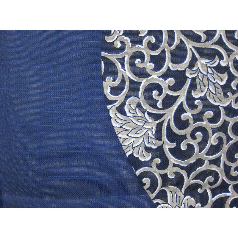 Wadamitsu N000007 Noren, Urn, Japanese Style Noren, Navy, 33.5 x