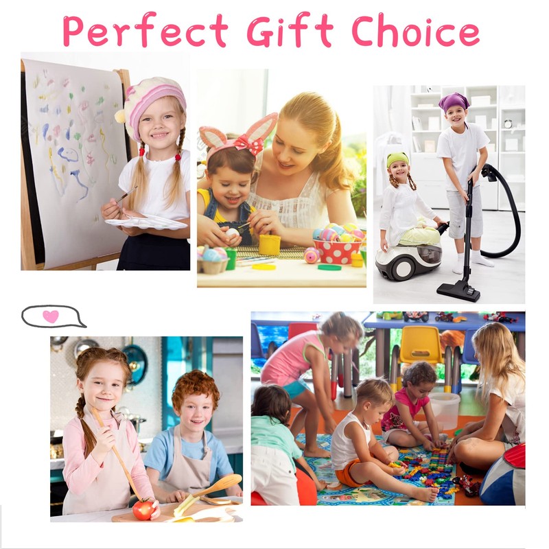 Kids Apron Chef Hat Set Chef in Training Child Apron