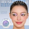 HOSAILY Chameleon Purple Blue Duochrome Eyeshadow, Glitter Shimmer Rich Color