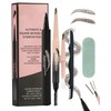 Multiple Forked Liquid Tattoo Eyebrow Pencil Makeup Set, Microblading Long