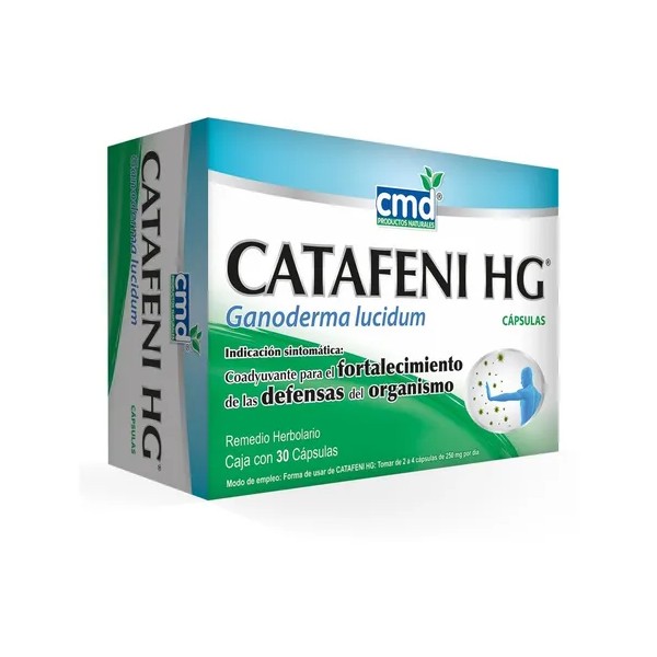Catafeni Hg Mas Defensas Cmd 30 Cap De 250mg