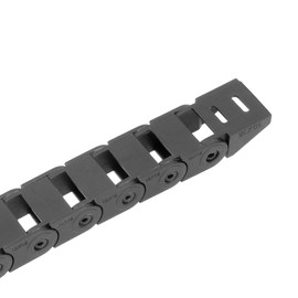 sourcing map 1.5 m Drag Chain Cable Carrier Closed Type M End Connections R18 10 x 15 mm