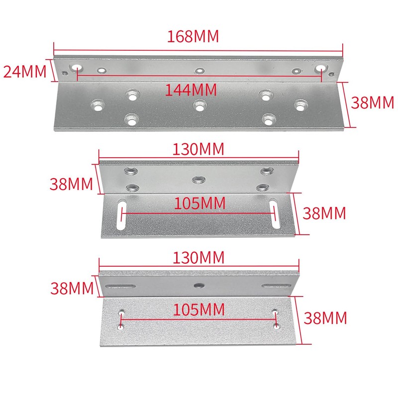 Electric Magnetic Door Lock with Z and L Aluminum Alloy