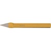 KS Tools 162.0285 Cross chisel, flat, oval, 8x200mm