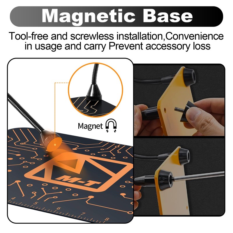 M-T Helping Hands Soldering Station, Magnetic Third Hand Tool PCB