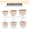 Longchamp 롱샹 르 플리지 S 핸드백용 펠트 지갑 정리함 삽입물(작은