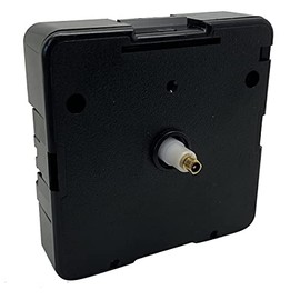 New Replacement UTS Quartz German Euroshaft Movement Mechanism Motor (11mm Shaft - Clock Faces Up to 2mm Thick)
