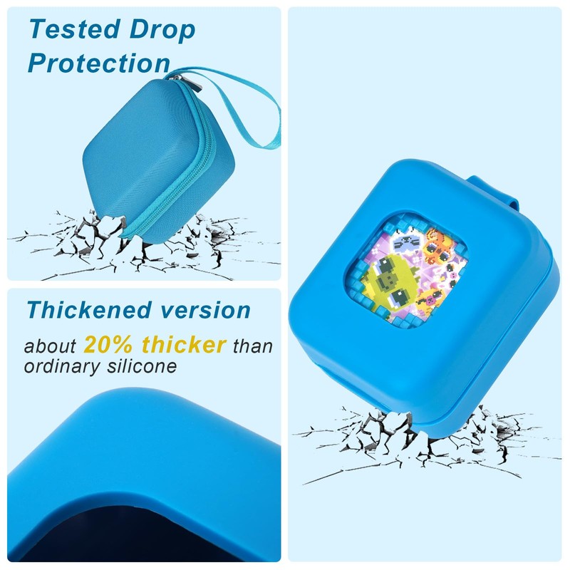 MGZNMTY Carrying Case and Silicone Case for Bitzee Magicals Interactive