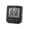 Hama Rhodes LCD Digital Radio-Controlled Alarm Clock Black