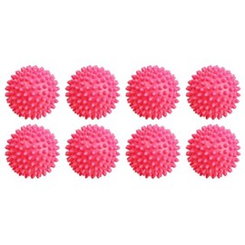 Dryer Balls 8 Pack Pink- Reusable Dryer Balls Replace Laundry Drying Fabric Softener and Saves You Money