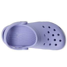 Crocs Unisex Children's Classic Clog T Wooden Shoes, Mystic Purple