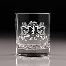 Crean Irish Coat of Arms Nob Hill Tumblers - Set of 4
