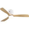 Donext 52" Flush Ceiling Fan Indoor, 3-Timer with Quiet Energy