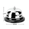 Ahad Trader Premium Stainless Steel Hand Held Calling Bell for