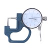 Thickness Gauge High Accuracy Round Dial Thickness Measuring Tool Aluminum