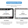 Have A Grateful Day License Plate Frame, Car Accessories Stainless
