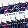 【2 in 1】 2 Pack Tie Organizer Belt Organizer Wall