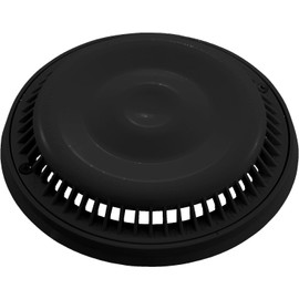 Afras Anti-Vortex Drain Cover and Ring 7.75 inch with 2 Screws - Black Pool Main Grate Replacement 10064BK ABF64