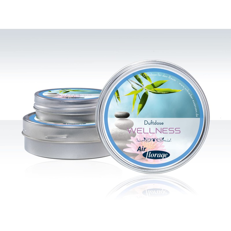 Florage Raumduft WELLNESS Duftdose Duftöl Duftgel Aroma Lufterfrischer - Schonende