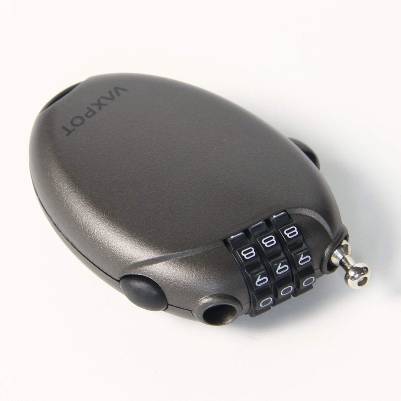 VAXPOT VA-2830 Cable Lock, Cable Length: Approx. 27.6 inches (70