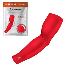 Pro-Fit Sports Compression Arm Sleeve (Single) Solid Designs