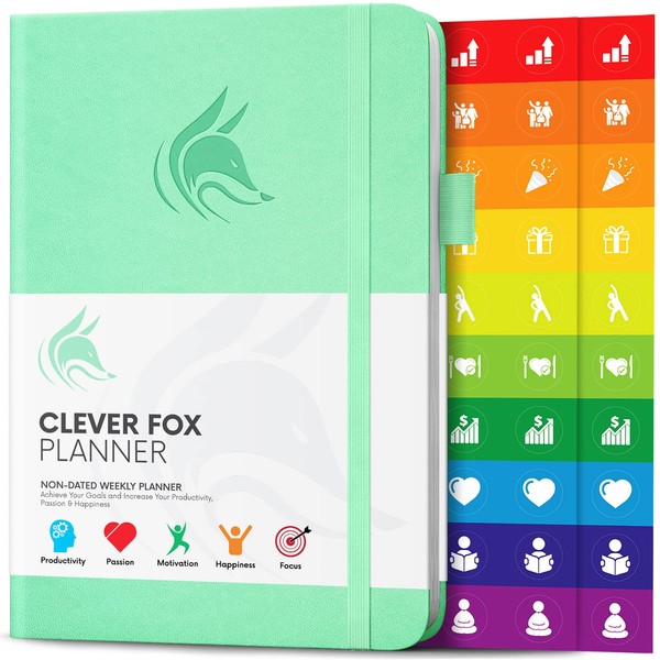 Clever Fox Planner – Weekly & Monthly Planner to Increase