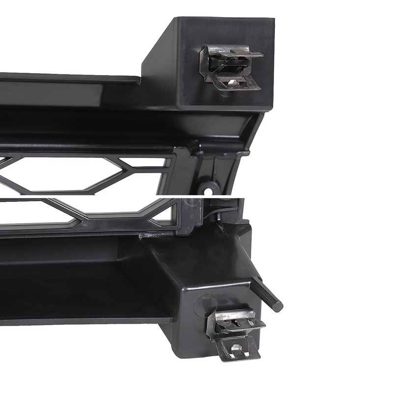 Spec-D Tuning Glossy Black Mesh Grille w/LED Lamps Compatible with