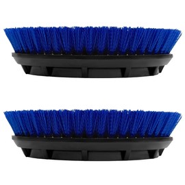 2Pack 237058 Polypropylene Scrub Orbiter Brush for ORB550MC Orbiter Floor Machine, 10.5” Diameter, Blue