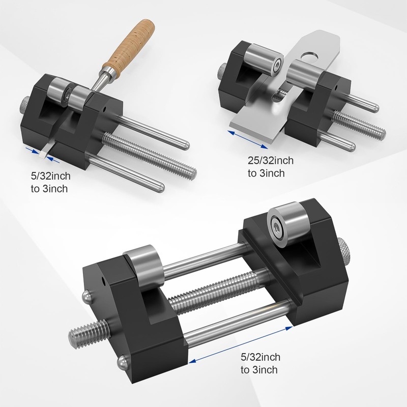 Precise Chisel Sharpening Jig Kit, Honing Guide System for Woodworking
