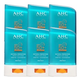 AHC Natural Perfection Fresh Sun Stick SPF50+ 22g 6pcs / AHC 내추럴 퍼펙션 프레쉬 선스틱 SPF50+ 22g 6개