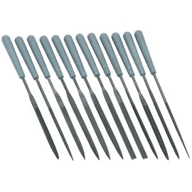 (Set of 12) Precision Needle File Set for Hobbyist Jeweler Professional Precise Works