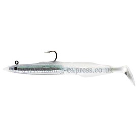 Berkley Powerbait Sandeels (White, 6"/25g)-Pack of 3