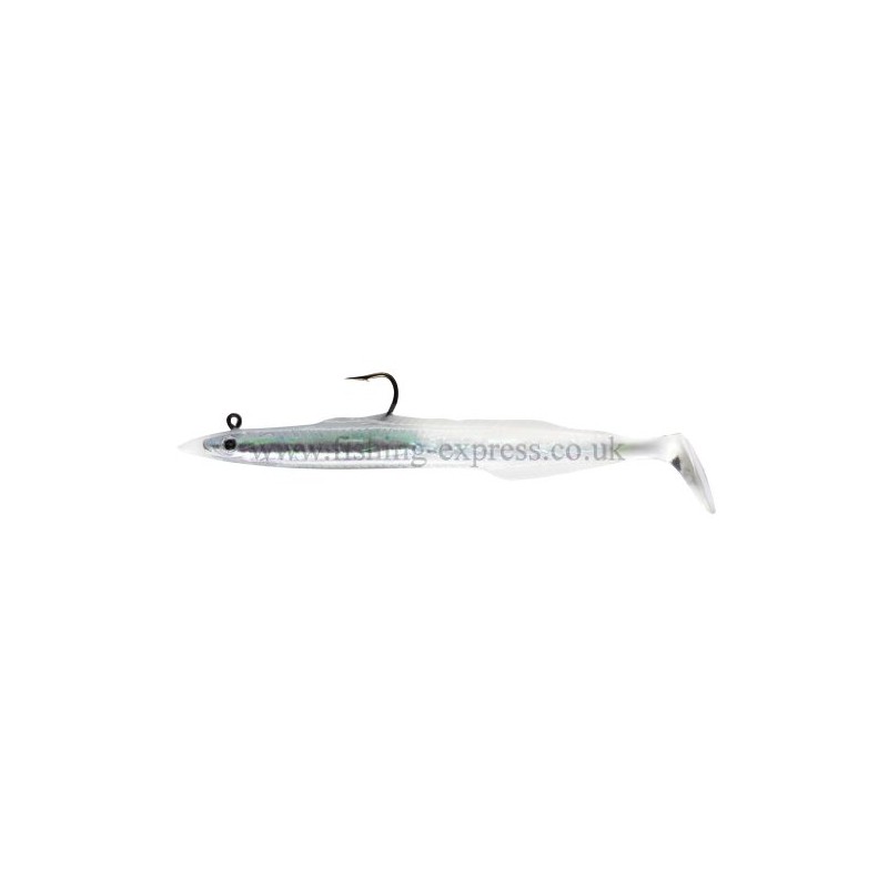Berkley Powerbait Sandeels (White, 6"/25g)-Pack of 3