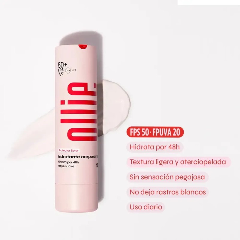 Crema 2en1 Hidratación Y Protección Solar Fps 50 Piel Suave