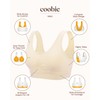 Coobie Seamless Comfort Bra,Ivory,Medium